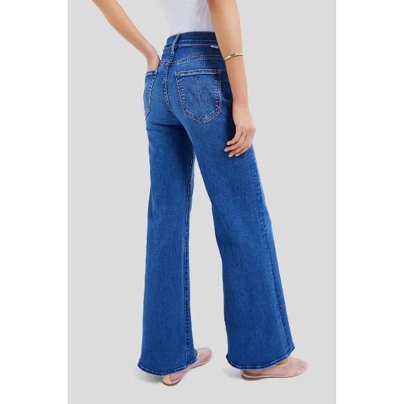 MOTHER Blue Flare & Wide Leg Jeans - Picture 6 of 14